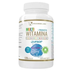 PROGRESS LABS Multiwitamina Junior + Prebiotyk 120 kaps