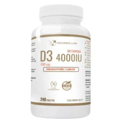 PROGRESS LABS Witamina D3 4000 IU 240 tabs