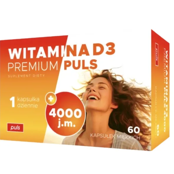 PULS Witamina D3 Premium 4000 60 kaps