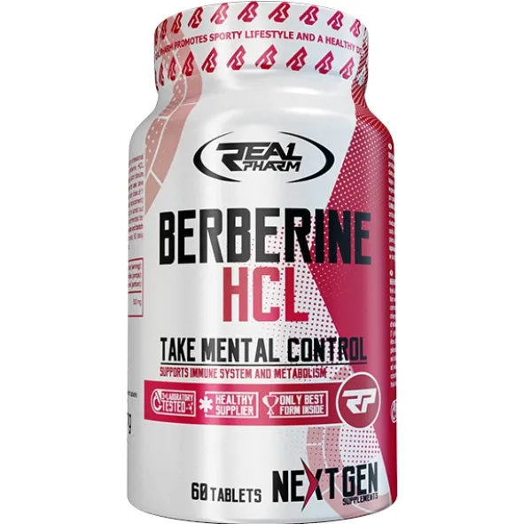 REAL PHARM Berberine HCL 60 tab
