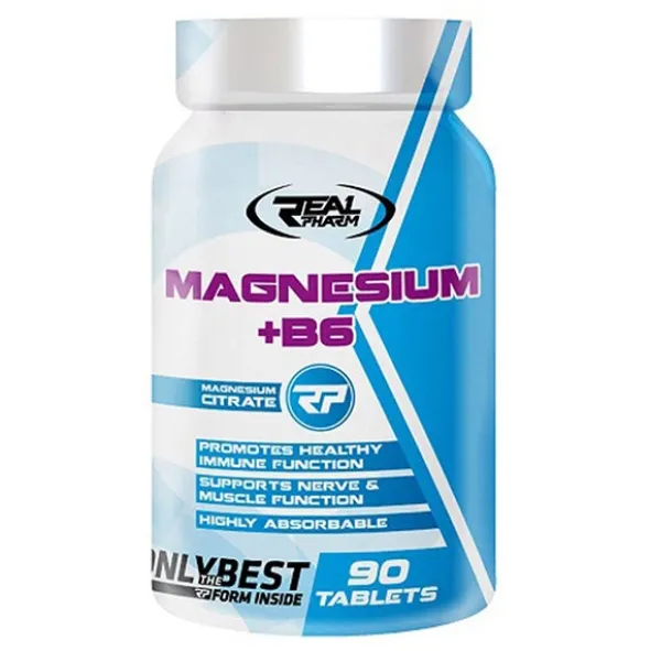 REAL PHARM Magnesium + B6 90 tabs