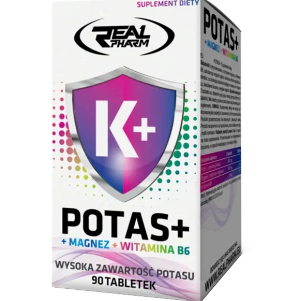 REAL PHARM Potas + Magnez + B6 90 tabl