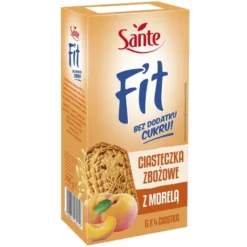 SANTE Fit Ciasteczka Zbożowe z Morelą bez cukru 300 g
