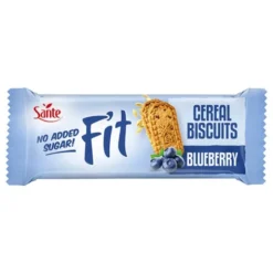 SANTE Fit Ciasteczka Zbożowe z Jagodą bez Cukru 50 g
