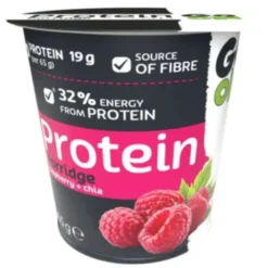SANTE GO ON Owsianka Proteinowa z Maliną i Chia w kubeczku 65 g