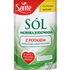 SANTE Sól Niskosodowa z Potasem i Magnezem 350 g