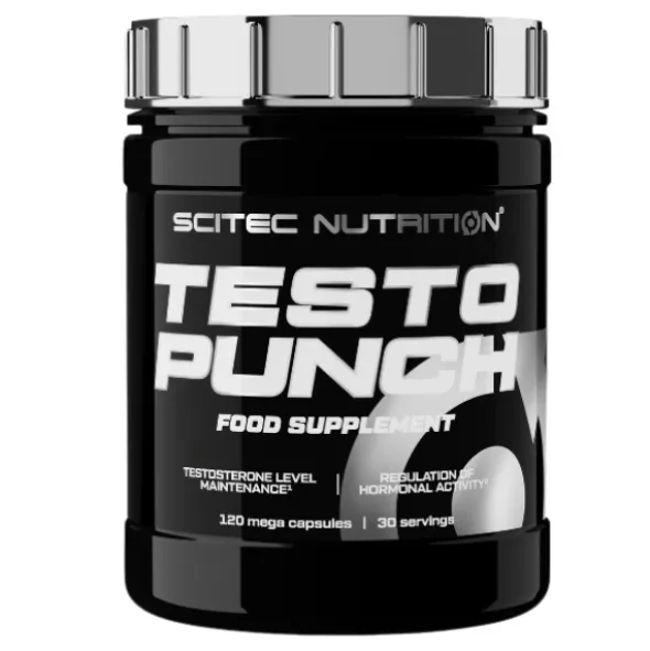 SCITEC Testo Punch 120 kaps