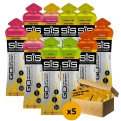 SIS Energy Go - Żel Izotoniczny 10 x 60 ml + 5x nowmax® Isotonic Drink 25 g