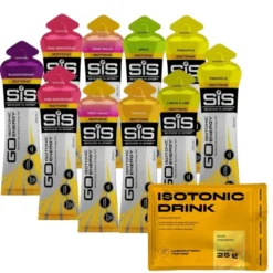 SIS Energy Go - Żel Izotoniczny 10 x 60 ml+ nowmax® Isotonic Drink 25 g