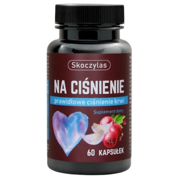 SKOCZYLAS Na Ciśnienie - Potas Aronia L-leucyna 60 kaps