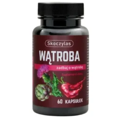 SKOCZYLAS Wątroba - Ostropest Karczoch Kapsaicyna 60 kaps