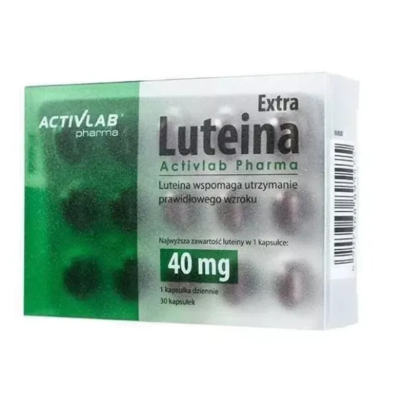Suplement Na Wzrok ACTIVLAB Luteina Extra 30 kaps