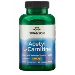 SWANSON ALC Acetyl L-Karnityny 500mg 100 kaps