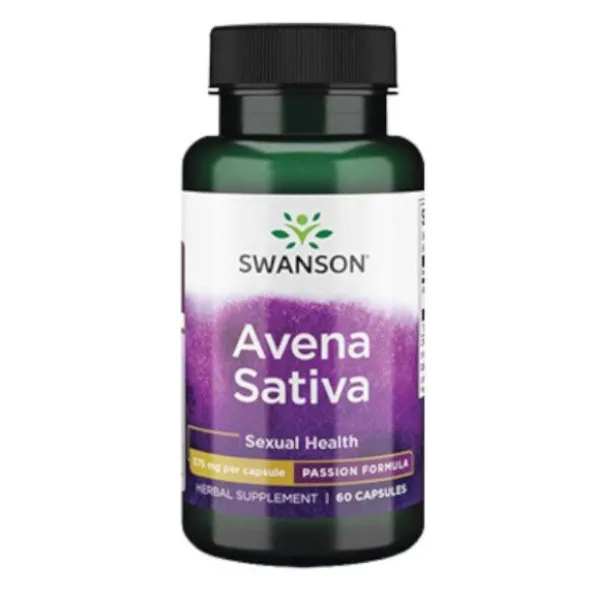 SWANSON Avena Sativa 575mg 60 kaps
