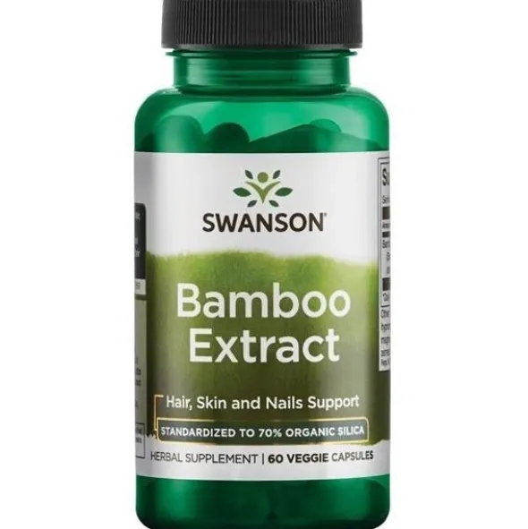SWANSON Bamboo ekstrakt 60 kaps