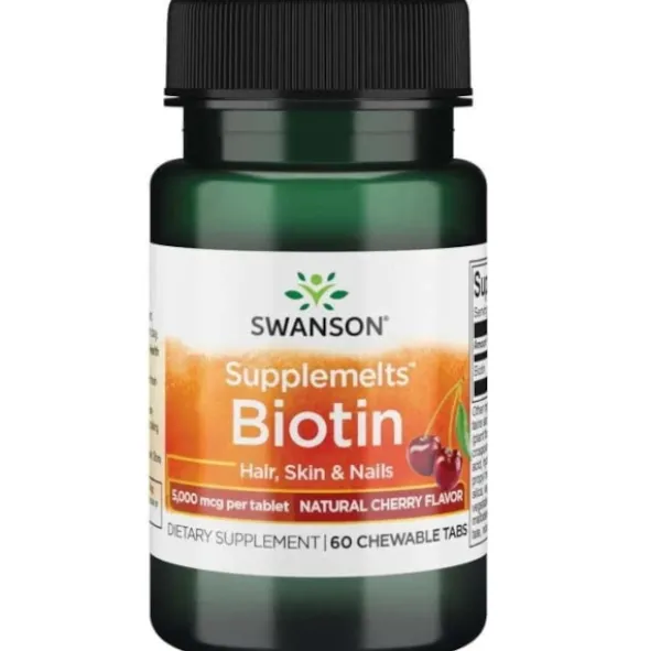 SWANSON Biotyna 60 tabletek do ssania