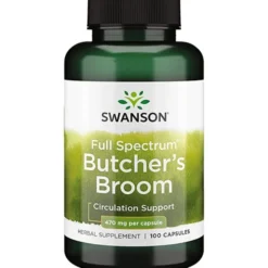 SWANSON Butcher's broom 470mg 100 kaps