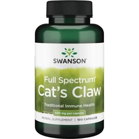 SWANSON Cat's Claw 500mg 100 kaps