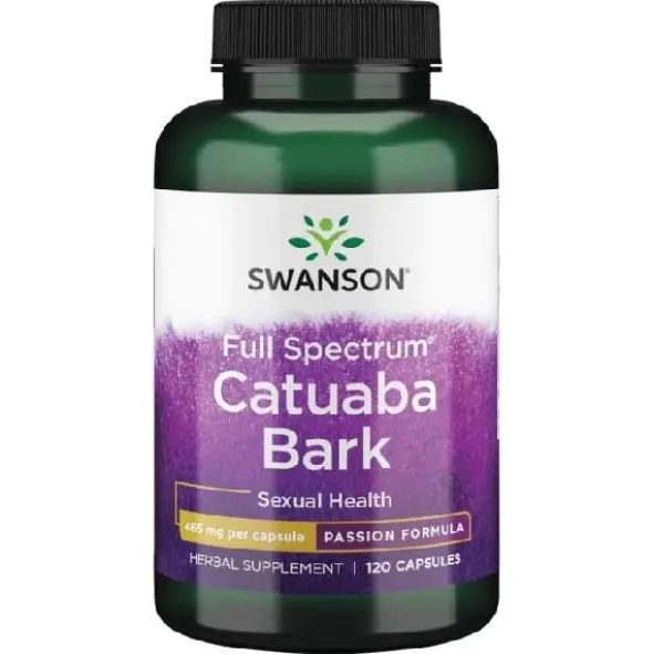 SWANSON Catuaba Bark 120 kaps