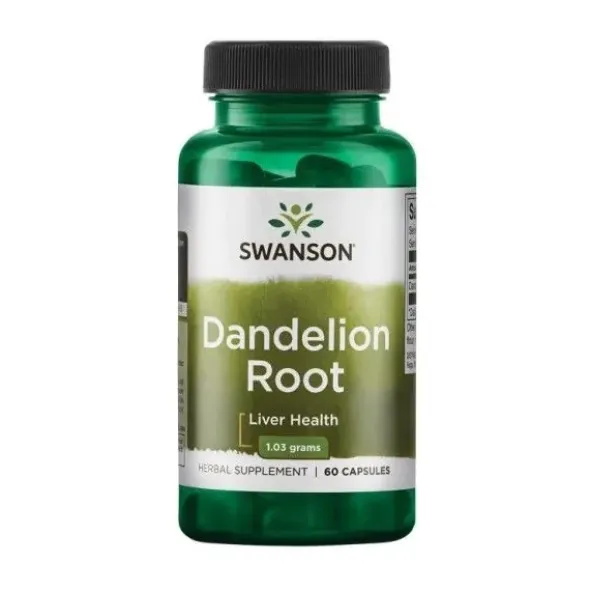 SWANSON Dandelion 515mg 60 kaps