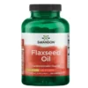 SWANSON Flaxseed Oil - Olej z siemia lnianego 1000 mg 100 kaps
