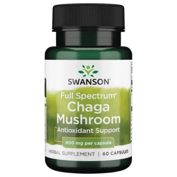 SWANSON FS Chaga Mushroom 60 kaps