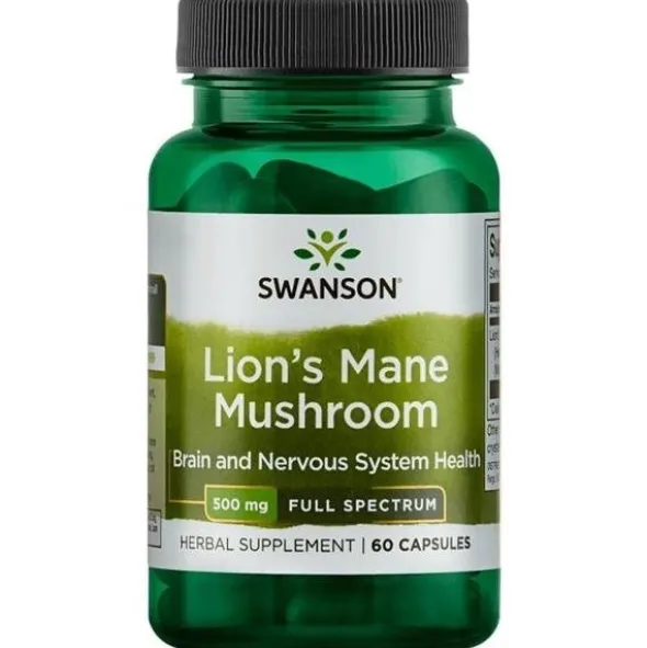 SWANSON FS Lion's mane (soplówka jeżowata) 60 kaps