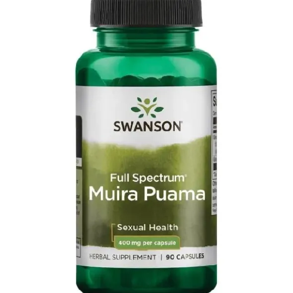 SWANSON FS Muira Puama 400mg 90 kaps