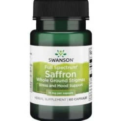 SWANSON FS Szafran 15mg 60 kaps