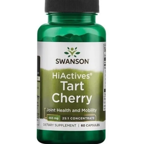 SWANSON HiActives Tart Cherry 465mg 60 kaps