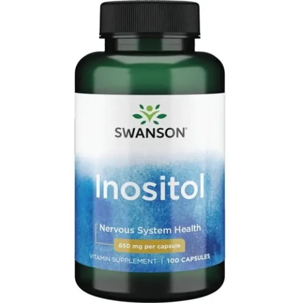SWANSON Inozytol 650mg 100 kaps