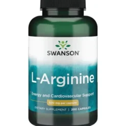 SWANSON L-Arginina 500 mg 200 kaps
