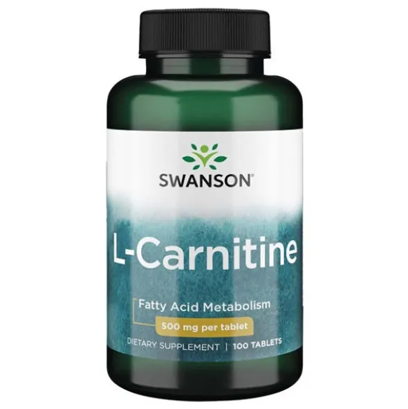 SWANSON L-karnityna 500mg 30 tabl