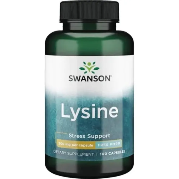 SWANSON L-Lizyna 500 mg 100 kaps