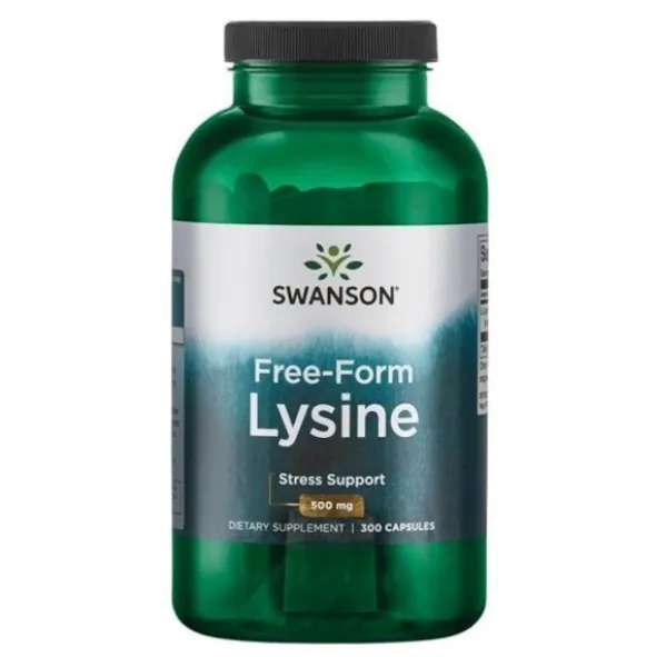 SWANSON L-Lizyna 500mg 300 kaps
