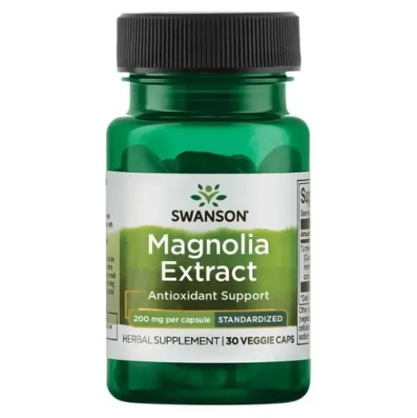 SWANSON Magnolia Lekarska Ekstrakt 200 mg 30 kaps
