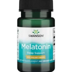 SWANSON Melatonina 500 µg 60 kaps