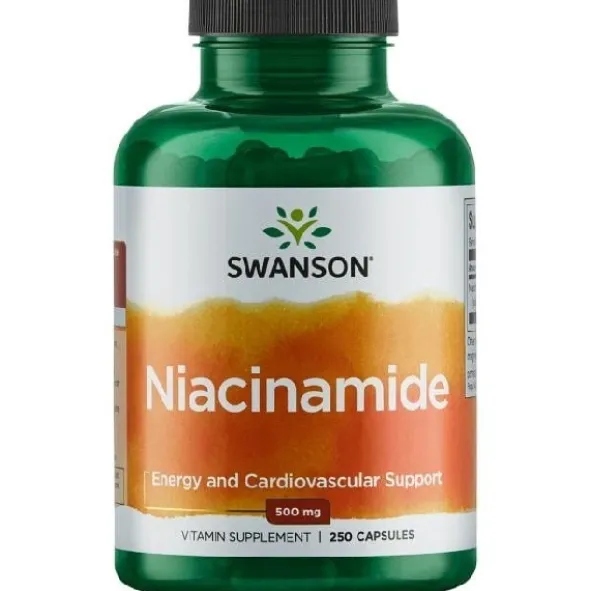 SWANSON Niacinamide 500 mg 250 kaps