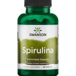 SWANSON Spirulina 500 mg 180 tab