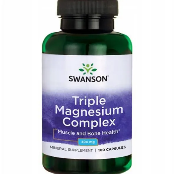 SWANSON Triple Magnesium Complex 100 kaps