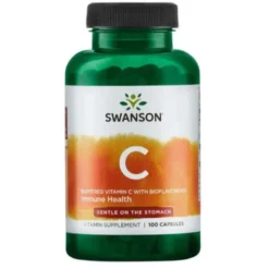 Swanson Witamina C Buforowana + Bioflawonoidy 500 mg 100 kaps