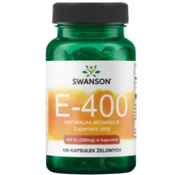 SWANSON Witamina E Naturalna 400IU 100 kaps