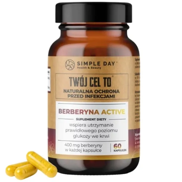 TWÓJ CEL TO Berberyna Active 60 kaps