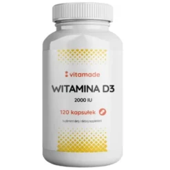 VITAMADE Witamina D3 2000IU 120 kaps