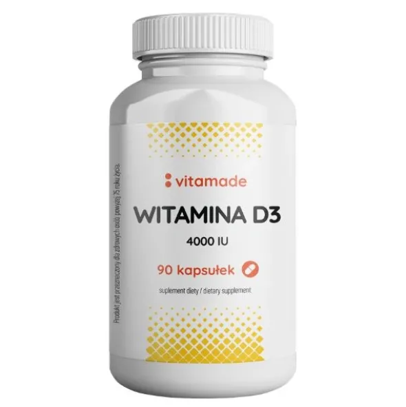 VITAMADE Witamina D3 4000 IU 90 softgels