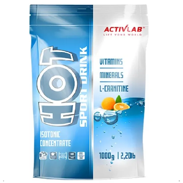 Węglowodany Izotonik ACTIVLAB Sport Drink HOT 1000 g