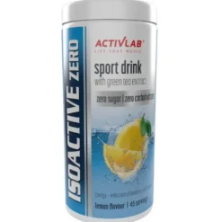 Węglowodany Izotonik ACTIVLAB Isoactive Zero 225 g + nowmax® Isotonic Drink 25 g