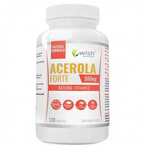 WISH Acerola Forte 500mg 120 tab