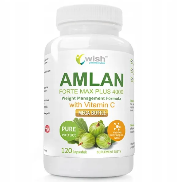 WISH Amlan Forte Max Plus 4000mg 120 kaps