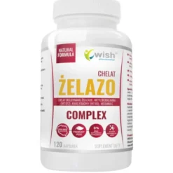 WISH Żelazo Chelat Complex 120 kaps